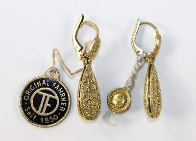 Bild Nr.2: 120-1773 Ohrhänger Theodor Fahrner: (Schmuck, Pforzheim, Theodor Fahrner)