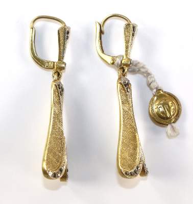 Bild Nr.2: 120-1775 Ohrhänger Theodor Fahrner: (Schmuck, Pforzheim, Theodor Fahrner)