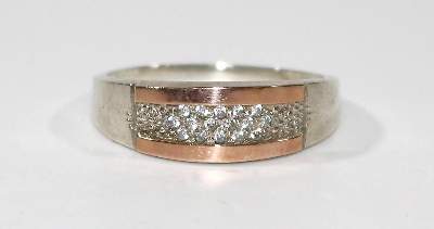 Bild Nr.1: 120-1778 Brillant-Bandring: (Schmuck, Ringe)
