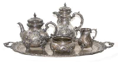 Bild Nr.1: 120-1803 Großer Kaffee- u. Teekern 800 Silb.: (Silber)
