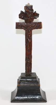 Bild Nr.1: 120-1814 Reliquienkreuz, Kruzifix.: (Skulpturen - Plastiken)