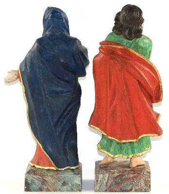 Bild Nr.2: 120-1815 Heiliger Johannes,: (Skulpturen - Plastiken, Volkskunst)