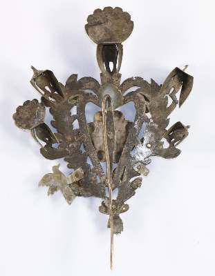 Bild Nr.2: 120-1839 Historische, museale Trachtennadel: (Volkskunst)