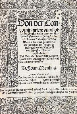 Bild Nr.3: 120-184 Mensing,J.: (Alte Drucke, Handschriften und Theologie)