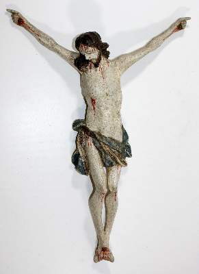 Bild Nr.1: 120-1871 Korpus Christi 18.Jh.: (Volkskunst, Religiöse Volkskunst)