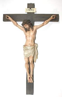 Bild Nr.1: 120-1874 Kruzifix: (Volkskunst, Religiöse Volkskunst)