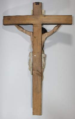 Bild Nr.3: 120-1874 Kruzifix: (Volkskunst, Religiöse Volkskunst)