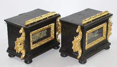 Bild Nr.4: 120-1875 Paar Reliquienschreine: (Volkskunst, Religiöse Volkskunst)