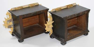 Bild Nr.5: 120-1875 Paar Reliquienschreine: (Volkskunst, Religiöse Volkskunst)