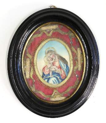 Bild Nr.1: 120-1878 Reliquiar Agnus Dei.: (Volkskunst, Religiöse Volkskunst)