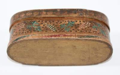 Bild Nr.4: 120-1892 Spanschachtel wohl 17./18.Jh.: (Volkskunst)