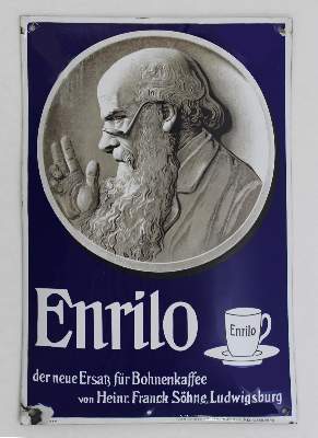 Bild Nr.1: 120-1904 Enrilo Ludwigsburg: (Werbung, Emailleschilder)