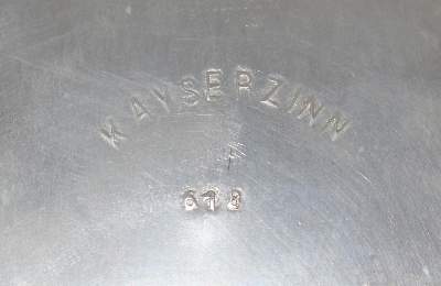 Bild Nr.4: 120-1915 Kayserzinn u. English Pewter: (Zinn)