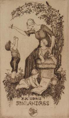 Bild Nr.2: 120-1982 Exlibris.: (Varia, Exlibris)