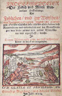 Bild Nr.1: 120-202 (Rollenhagen,G.).: (Alte Drucke, Handschriften und Theologie)