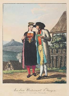Bild Nr.1: 120-2037 Württemberg.: (Varia, Mode und Trachten, Trachten)