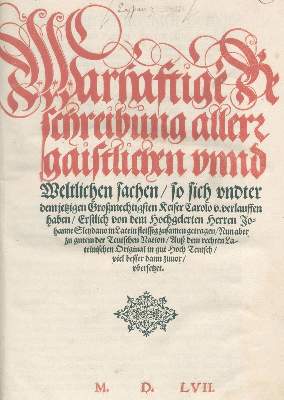 Bild Nr.1: 120-212 Sleidanus,J. (d.i. J.Philippi).: (Alte Drucke, Handschriften und Theologie)