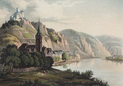 Bild Nr.1: 120-2133 Braubach Marksburg.: (Deutschland)