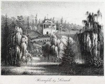 Bild Nr.1: 120-2139 Burg Rötteln u. Lörrach.: (Deutschland)