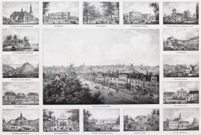 Bild Nr.1: 120-2161 Altona mit Umgebungen.: (Deutschland, Hamburg)