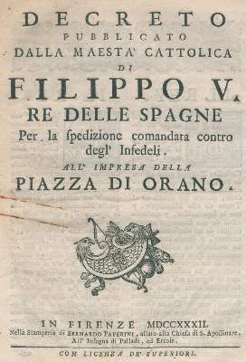 Bild Nr.1: 120-223 Decreto pubblicato: (Türkenkriege)