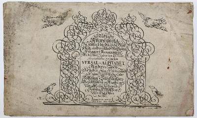 Bild Nr.2: 120-224 Bodenehr, Gabriel: (Typographie und Kalligraphie, Schreibmeisterbuch)