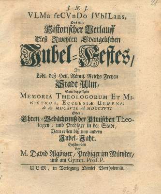 Bild Nr.1: 120-226 Algöwer,D.: (Ulm)