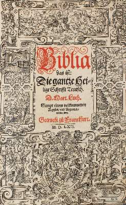 Bild Nr.1: 120-25 Biblia germanica.: (Bibeln)