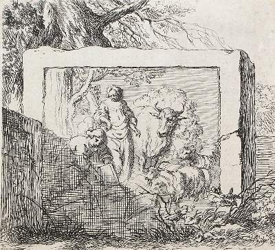 Bild Nr.7: 120-2615 Berchem, Nicolaes: (Künstlergraphik)