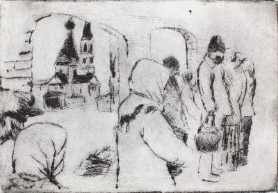 Bild Nr.1: 120-2672 Brunner, Adolf: (Künstlergraphik)