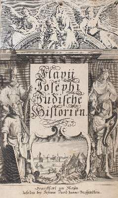 Bild Nr.1: 120-268 Josephus,F.: (Judaica)