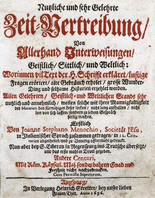 Bild Nr.1: 120-270 Menochius,J.S.: (Judaica)