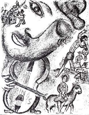 Bild Nr.1: 120-2728 Chagall, Marc.: (Künstlergraphik)