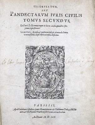 Bild Nr.1: 120-278 Justinianus.: (Juridica und Kriminologie)