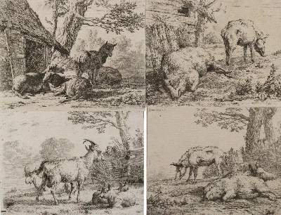 Bild Nr.1: 120-2853 Dujardin, Karel: (Künstlergraphik)