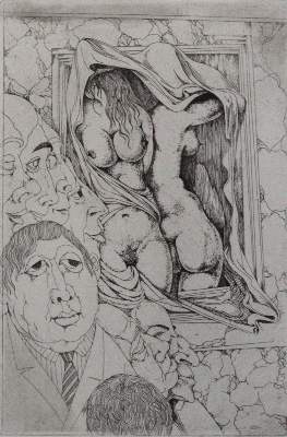 Bild Nr.3: 120-2892 Habben, Franz Jürgen: (Künstlergraphik, Erotika - Galantes)