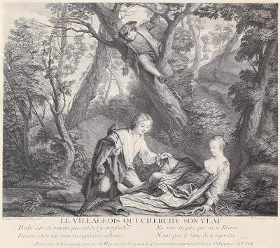 Bild Nr.1: 120-2903 Larmessin, Nicolas de: (Künstlergraphik, Erotika - Galantes)