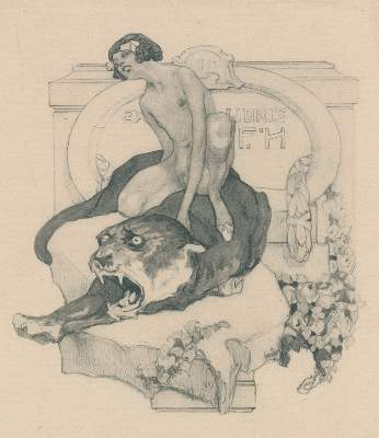 Bild Nr.1: 120-2941 Bayros, Franz von: (Künstlergraphik, Exlibris)