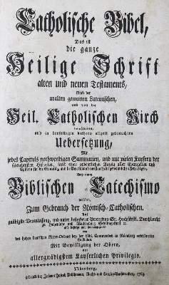 Bild Nr.1: 120-30 Biblia germanica.: (Bibeln)