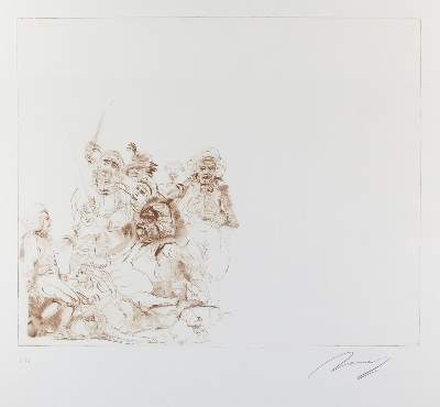 Bild Nr.1: 120-3089 Hrdlicka, Alfred: (Künstlergraphik)