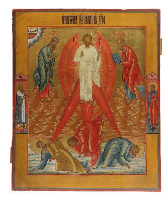 Bild Nr.1: 120-3131 Verklärung Christi.: (Künstlergraphik, Ikonen)