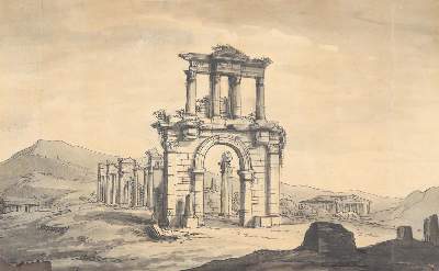 Bild Nr.1: 120-3138 Italienischer Zeichner: (Künstlergraphik)