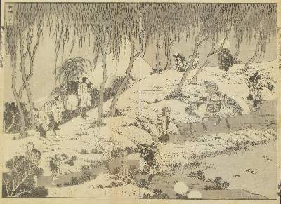 Bild Nr.1: 120-3161 Hokusai, Katsushika: (Künstlergraphik, Japan)