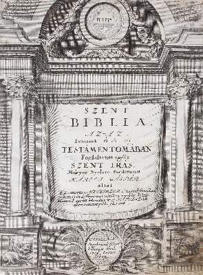 Bild Nr.1: 120-33 Biblia hungarica.: (Bibeln)
