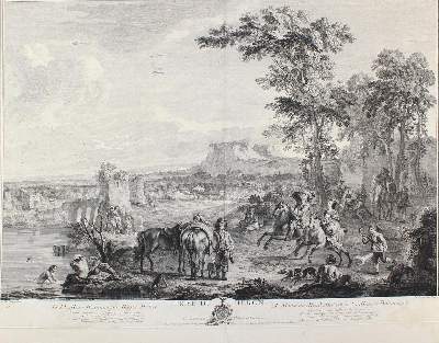 Bild Nr.1: 120-3348 Le Bas, Jaques Philippe: (Künstlergraphik)