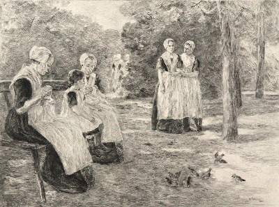 Bild Nr.3: 120-3375 Liebermann, Max.: (Künstlergraphik)