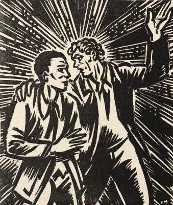 Bild Nr.2: 120-3403 Masereel, Frans: (Künstlergraphik)