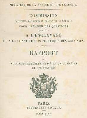 Bild Nr.1: 120-356 Ministere de la Marine et des Colonies (Hrsg.).: (Sklaverei)