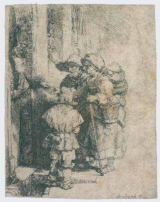 Bild Nr.1: 120-3586 Rembrandt, Harmensz van Rijn: (Künstlergraphik)