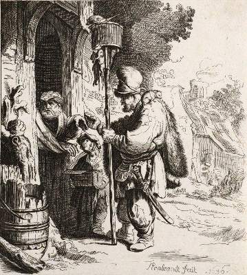Bild Nr.1: 120-3592 Rembrandt, Harmensz van Rijn: (Künstlergraphik)